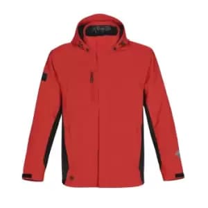 Stormtech Mens Atmosphere 3-in-1 Performance System Jacket (Waterproof & Breathable) (2XL) (Stadium Red/Black)
