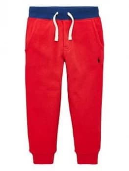 Ralph Lauren Boys Classic Cuffed Joggers - Red