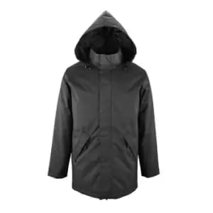 SOLS Unisex Adults Robyn Padded Jacket (L) (Charcoal)