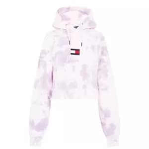Tommy Hilfiger Tie Dye Hoodie Womens - Pink