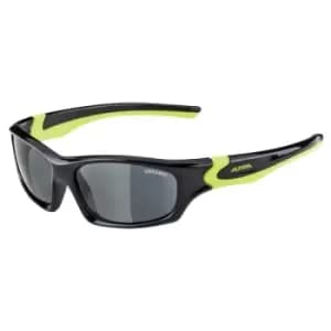 Alpina Flexxy Teen Black/Neon Yellow Ceramic Black Lens