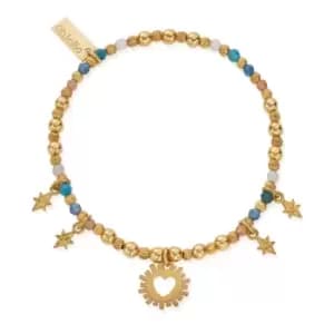 ChloBo Gold Plated Rising Love Bracelet
