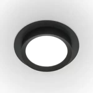 Maytoni Lighting - Maytoni Maytoni Hoop Round Recessed Downlight Black GX53