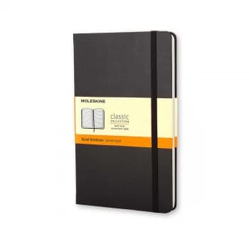 Moleskine Pocket Ruled Hardcover 192Pg 90x140mm Black Ref MM710