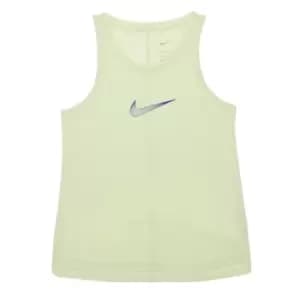 Nike One Dri Fit T Shirt Junior Girls - Green