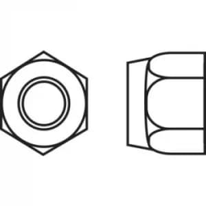 TOOLCRAFT 239178 Locknuts M6 DIN 985 Steel zinc plated 10 pc(s)