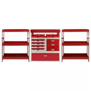 Monster Shop Monster Racking Flame Metal Van Shelving Bundle