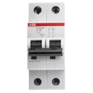 ABB System M Pro 10A MCB Mini Circuit Breaker2P Curve C, Breaking Capacity 10 kA