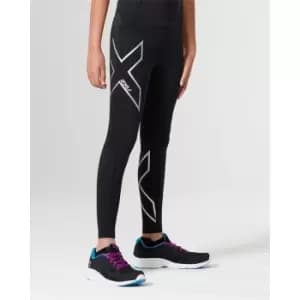 2XU Compression Tights Junior Girls - Black