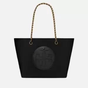 Tory Burch Ella Chain Tote Bag - Black