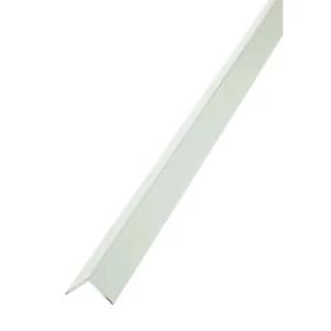 Wickes Angle - White PVCu 15.5 x 15.5 x 1m