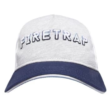 Firetrap Range Cap Junior Boys - Navy C/Blk