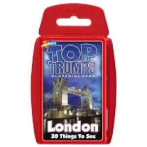 Top Trumps Card Game - London 30 Things to See Edition
