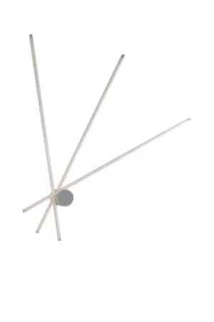 Shanghai Integrated LED Flush Ceiling Light, White Opal, 4000K