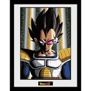 Dragon Ball Z Vegeta Framed Collector Print