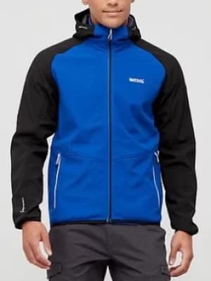 Regatta Arec Softshell Jacket, Blue/Black Size M Men