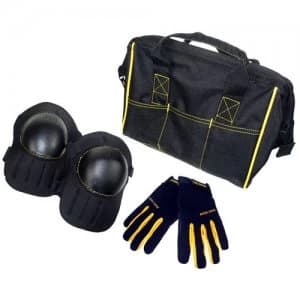 Kunys Tool Bag Knee Pads Work Gloves Set