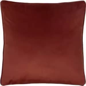 Evans Lichfield Opulence Cushion Cover (55cm x 55cm) (Sunset Orange)
