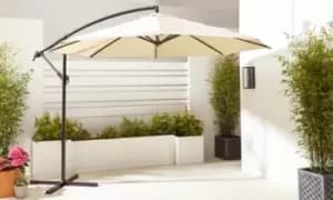Neo 3M Cream Freestanding Parasol - Garden & Outdoor