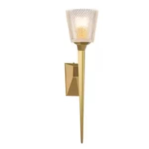 Verity Wall Lamp Brushed Brass, IP44