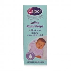 Calpol Saline Nasal Drops 10ml