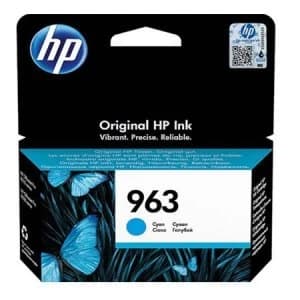 HP 963 Cyan Ink Cartridge