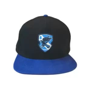 Harry Potter Ravenclaw Snapback Cap (One Size) (Black/Blue)