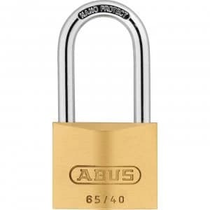 Abus 65 Series Compact Brass Padlock Keyed Alike 40mm Long 6404