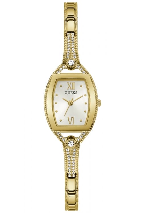 Guess White And Gold 'Bella' Fashion Watch - GW0249L2