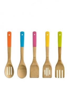 Premier Housewares 5 Piece Bamboo Utensil Set