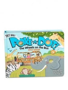 Melissa & Doug Poke-A-Dot The Wheels On The Bus Wild Safari Book