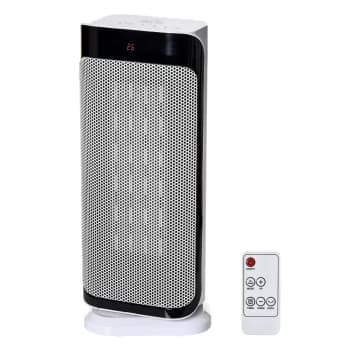 HOMCOM Portable Oscillating Ceramic Space Heater with Over Heating & Tip-Over Protection