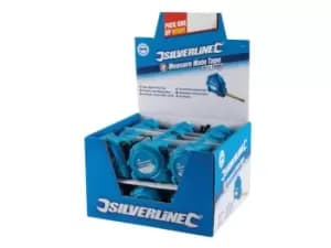 Silverline 868620 Measure Mate Tape Display Box 30pce 5m x 19mm