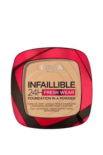 LOreal Paris Infallible 24H Fresh Wear Powder Foundation Golden Sand