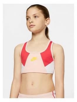 Nike Nsw Older Girls Classic Sports Bra - Coral