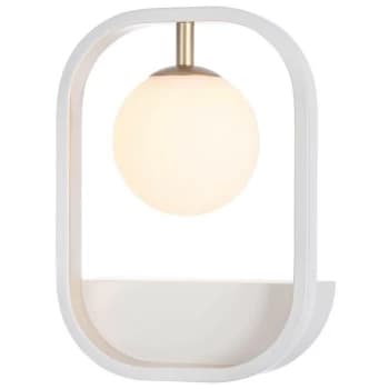 Maytoni Lighting - Avola Wall Lamp White with Gold, 1 Light, G9