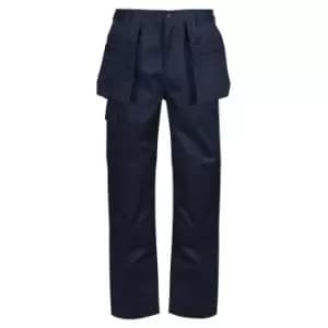 Regatta Mens Pro Cargo Trousers (30R) (Navy)