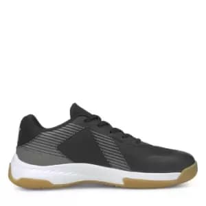 Puma Varion Jr Indoor Court Shoes - Black