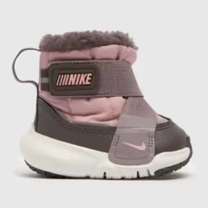 Nike Pale Pink Flex Advance Boot Girls Toddler Trainers