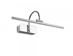 Wall Lamp, Picture Light, 8W, 3000K, 619lm, Polished Chrome