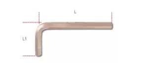 Beta Tools 96BA 1.5mm Spark-Proof Offset Hexagon Key Wrench 000960760