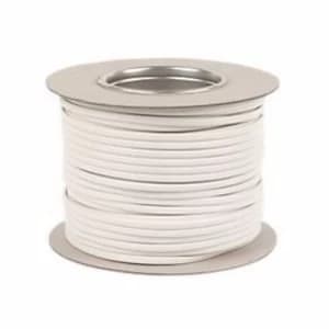 Zexum 0.75mm 2 Core LSZH Flex Cable White Round 3182B - 100 Meter