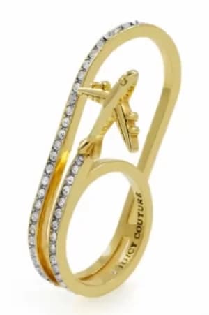Juicy Couture Jewellery JET SET RING SIZE N JEWEL WJW789-710-7