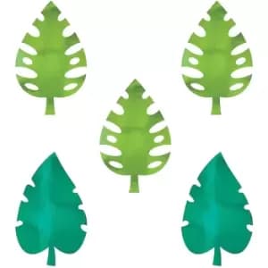 Giant Foil Palm Leaves (Pack Of 8)