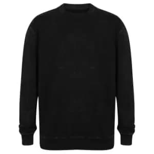 SF Unisex Adults Washed Tour Sweatshirt (2XS) (Washed Black)