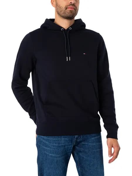 Tommy Hilfiger Classic Flag Pullover Hoodie Desert Sky S