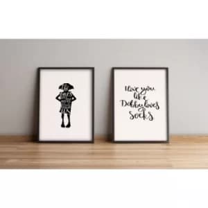 2PYSCT-010 Multicolor Decorative Framed MDF Painting (2 Pieces)