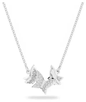 Swarovski 5636421 Lilia Butterfly Necklace Rhodium Jewellery