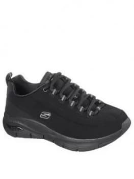 Skechers Arch Fit Metro Skyline Trainers - Black