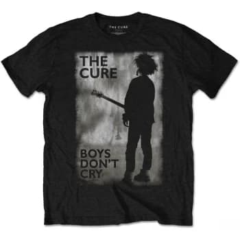Cure - The - Boys Don't Cry Black & White Unisex X-Large T-Shirt - Black